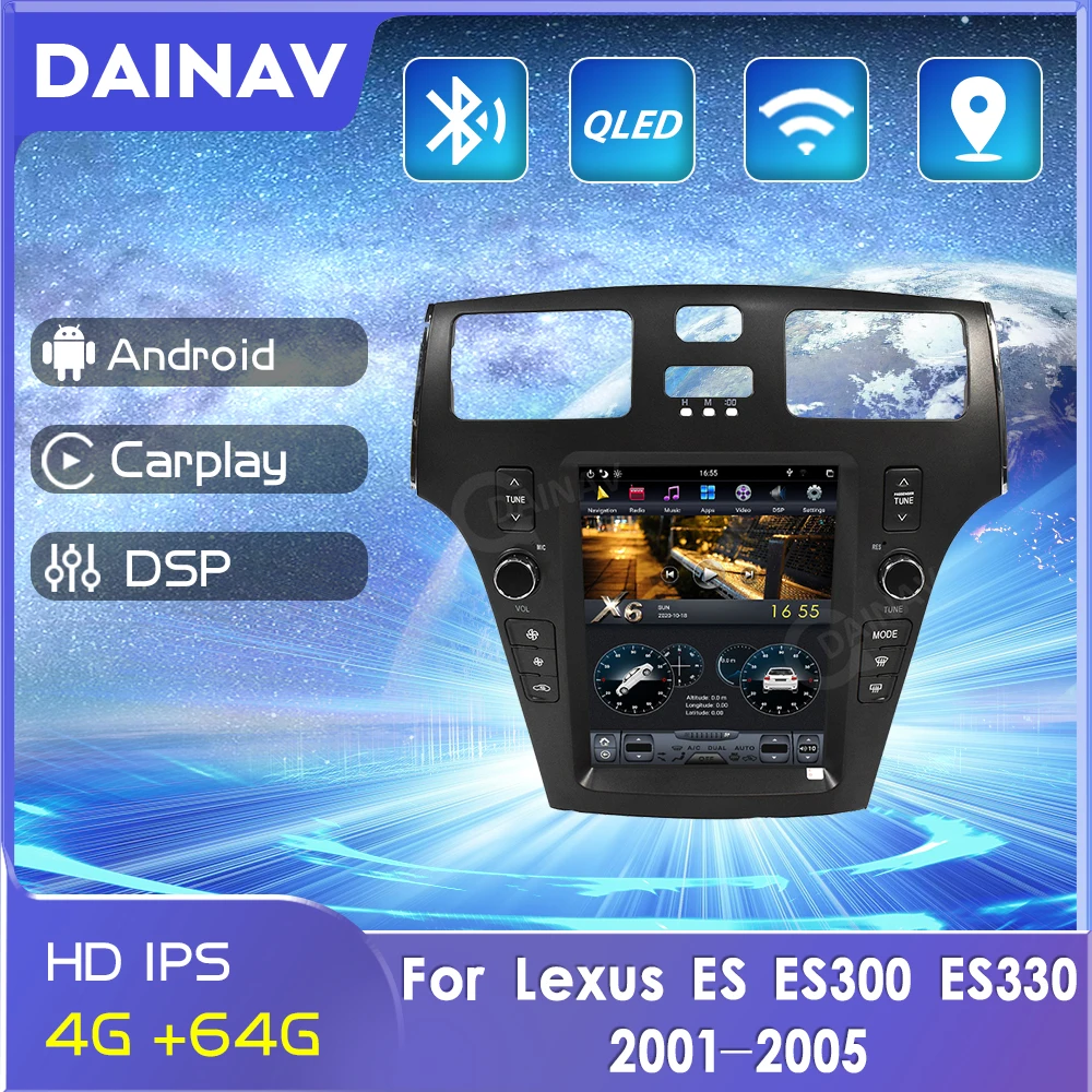 Android 2 din HD screen Car Multimedia DVD Video Player for Lexus ES ES300 ES330 XV30 2001-2005 Car Stereo Radio GPS Navigation
Android 2 din HD screen Car Multimedia DVD Video Player for Lexus ES ES300 ES330 XV30 2001-2005 Car Stereo Radio GPS Navigation