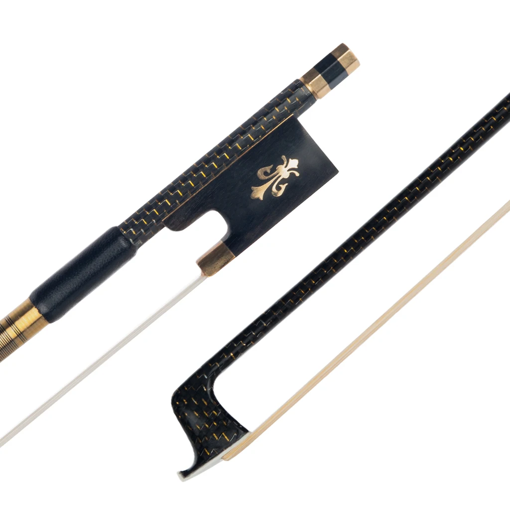 VB0908-024 Cabon Fiber 4/4 Violin Bow Bow Hairs Ebnoy Frog Light Weight Strings Bow for Violin
VB0908-024 Cabon Fiber 4/4 Violin Bow Bow Hairs Ebnoy Frog Light Weight Strings Bow for Violin