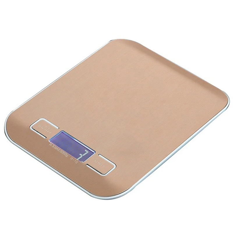 Digital Weighing Scale 5Kg Stainless Steel Kitchen Scale Food Diet Postal Balance Measuring Tool LCD Electronic Scales
Digital Weighing Scale 5Kg Stainless Steel Kitchen Scale Food Diet Postal Balance Measuring Tool LCD Electronic Scales
