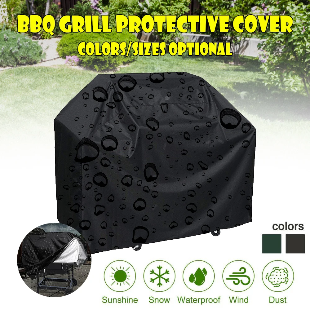 BBQ Gas Grill Cover Waterproof 6 Size Barbecue Grill Waterproof Cover Anti Dust Rain Protector Outdoor Heavy Duty Protection
BBQ Gas Grill Cover Waterproof 6 Size Barbecue Grill Waterproof Cover Anti Dust Rain Protector Outdoor Heavy Duty Protection