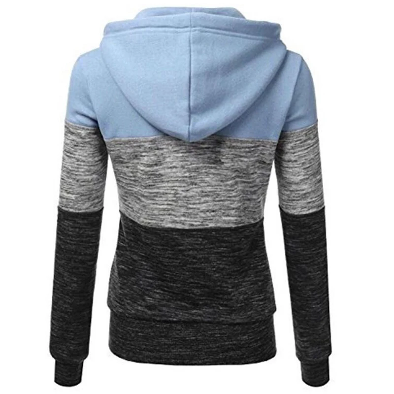 Women Sweatshirts Autumn Winter Hoodies Long Sleeve Hoody Ladies Zipper Pocket Patchwork Hooded Sweatshirt Female Outwear
Women Sweatshirts Autumn Winter Hoodies Long Sleeve Hoody Ladies Zipper Pocket Patchwork Hooded Sweatshirt Female Outwear