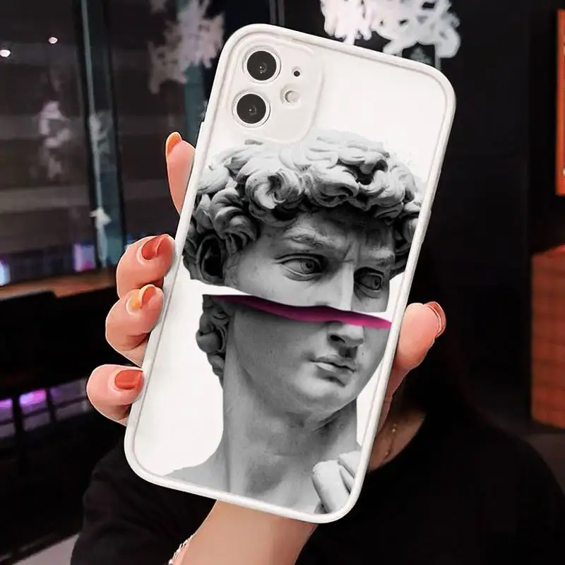 Statue AAbstract Art pattern luxury Phone Cases shellmatte transparent For iphone 7 8 11 12 plus mini x xs xr pro max cover
Statue AAbstract Art pattern luxury Phone Cases shellmatte transparent For iphone 7 8 11 12 plus mini x xs xr pro max cover