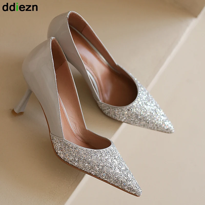 Woman Pumps Female Shoes 2022 Fashion Pointed Toe Heeled Party Summer Shoes For Women Sandals Bling Wedding Ladies High Heels
Woman Pumps Female Shoes 2022 Fashion Pointed Toe Heeled Party Summer Shoes For Women Sandals Bling Wedding Ladies High Heels