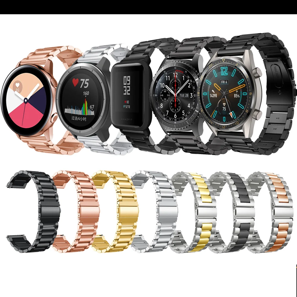 Ремешок из нержавеющей стали для Samsung Galaxy Watch 42 мм 46 мм Active 2 40/44 Gear S3, браслет для Huawei Watch GT 2, 18 мм 20 мм 22 мм
Ремешок из нержавеющей стали для Samsung Galaxy Watch 42 мм 46 мм Active 2 40/44 Gear S3, браслет для Huawei Watch GT 2, 18 мм 20 мм 22 мм