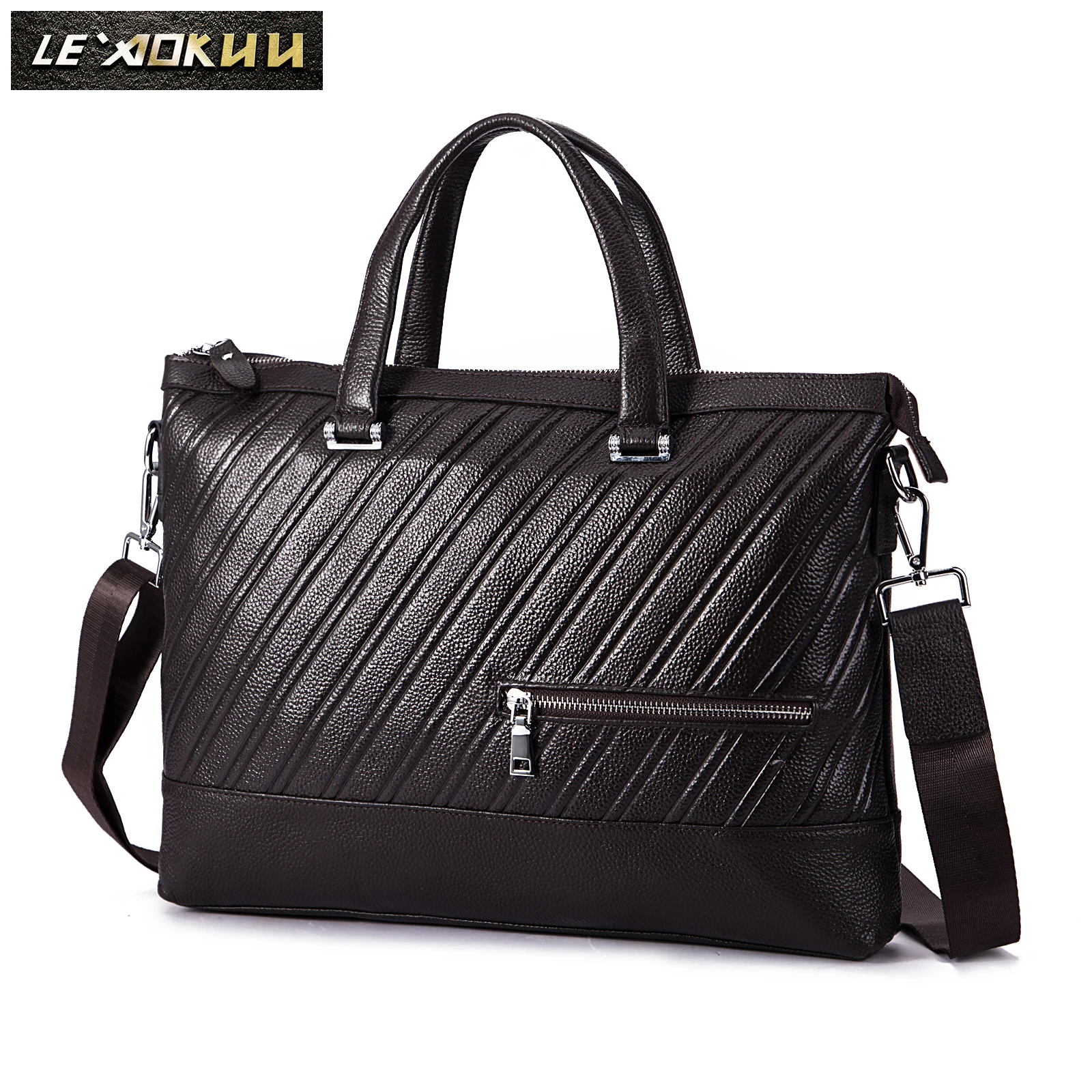 Men Quality Leather Simple Office Maletas Business Briefcase 15" Laptop Case Attache Portfolio Bag Maletin Messenger Bag 9139-1
Men Quality Leather Simple Office Maletas Business Briefcase 15" Laptop Case Attache Portfolio Bag Maletin Messenger Bag 9139-1