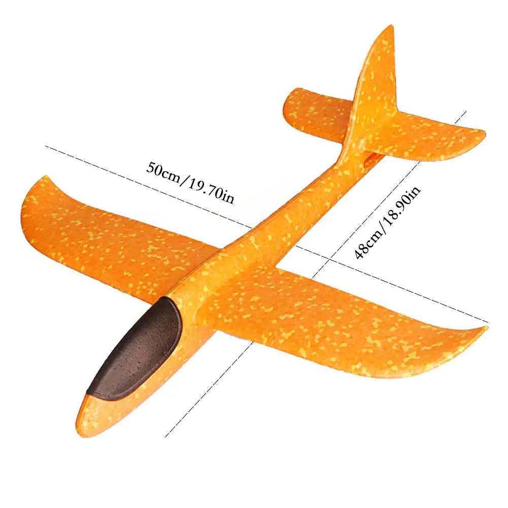 Big Hand Launch Throwing Foam Airplane Model Glider Plane Aircraft Model Outdoor DIY Educational Toy For Children Sports Game
Big Hand Launch Throwing Foam Airplane Model Glider Plane Aircraft Model Outdoor DIY Educational Toy For Children Sports Game