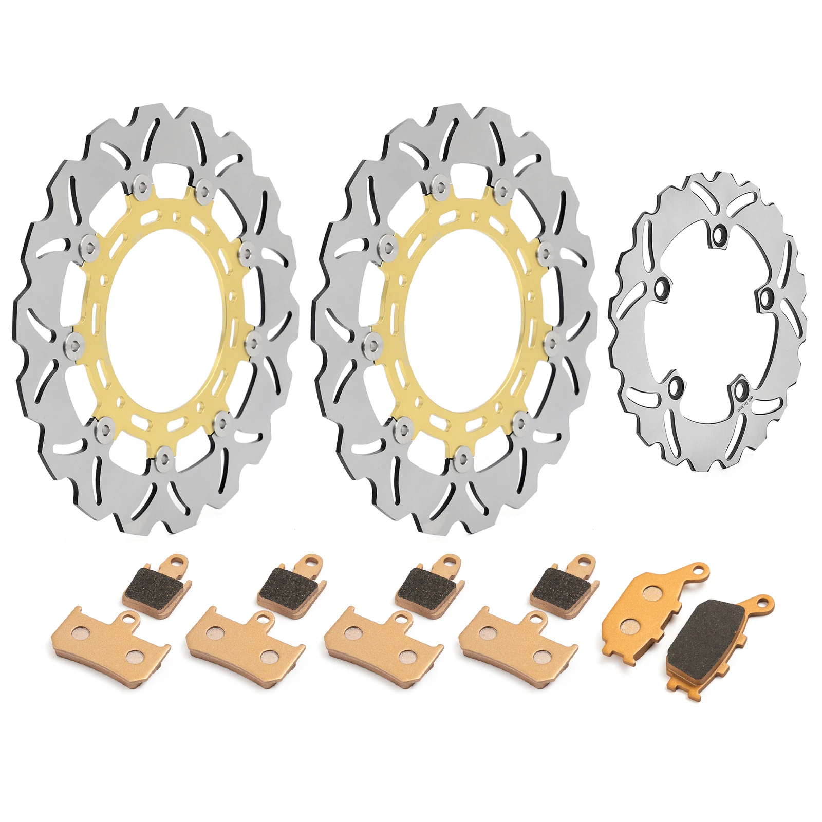 BIKINGBOY Front Rear Brake Discs Disks Rotors Pads For Yamaha YZF R1 YZF-R1 07-14 2007 2008 2009 2010 2011 2012 2013 2014
BIKINGBOY Front Rear Brake Discs Disks Rotors Pads For Yamaha YZF R1 YZF-R1 07-14 2007 2008 2009 2010 2011 2012 2013 2014