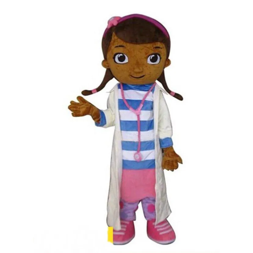 

Doc Mcstuffins Mascot Costume Adult Size Classic Fancy Party Dress Theme Origin Department Name