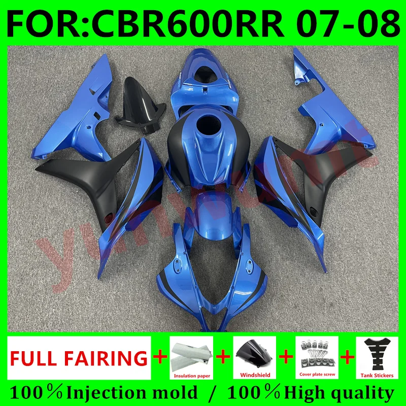 New ABS Motorcycle full Fairings Kit for HONDA CBR600RR F5 2007 2008 CBR600 RR CBR 600RR 07 08 Bodywork fairing set blue black
New ABS Motorcycle full Fairings Kit for HONDA CBR600RR F5 2007 2008 CBR600 RR CBR 600RR 07 08 Bodywork fairing set blue black