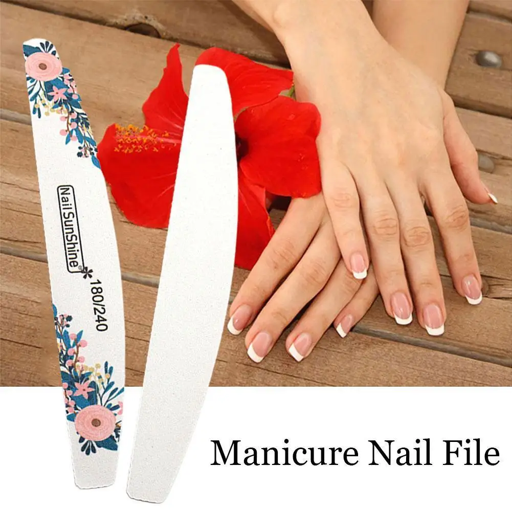 1Pcs Double Sided Nail File 180/240 White Sandpaper Nail File Buffer Polishing Sanding Manicure Nail Accessories Files
1Pcs Double Sided Nail File 180/240 White Sandpaper Nail File Buffer Polishing Sanding Manicure Nail Accessories Files