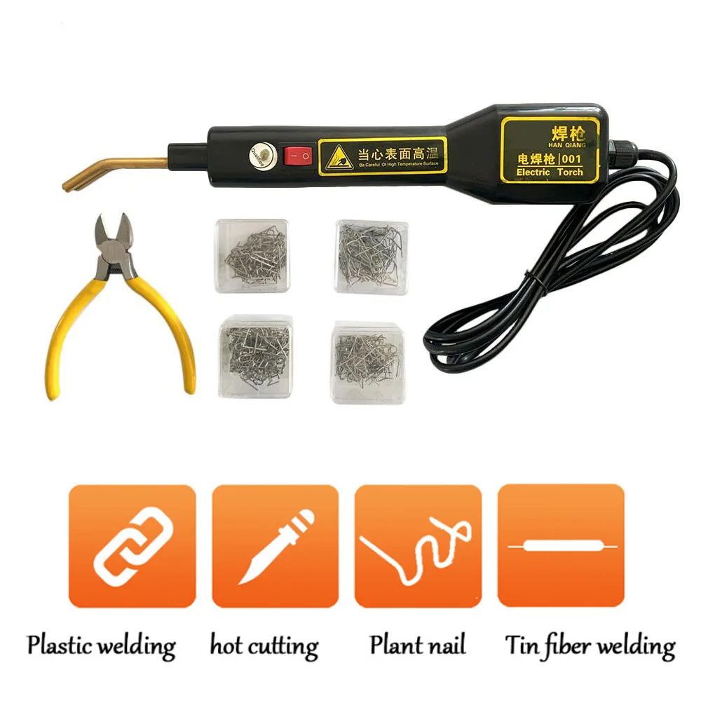 Hand-Held Plastic Welding Machine Plastic Car Bumper Repair Hot Staplers Machine Garage Car Professional Repair Tools
Hand-Held Plastic Welding Machine Plastic Car Bumper Repair Hot Staplers Machine Garage Car Professional Repair Tools