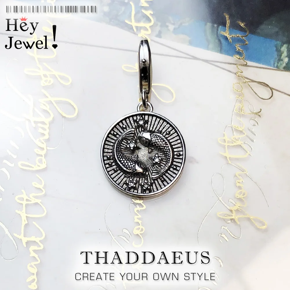 Charm Pendant Zodiac Sign Pisces,2019 Brand Europe Style Jewelry For Women Men Vintage Gift In 925 Sterling Silver Fit Bracelet
Charm Pendant Zodiac Sign Pisces,2019 Brand Europe Style Jewelry For Women Men Vintage Gift In 925 Sterling Silver Fit Bracelet