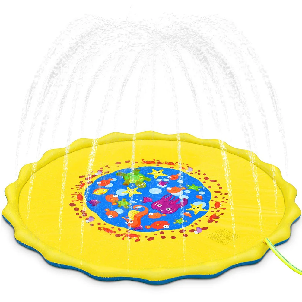Outdoor Inflatable Kids Water Splash Play Mat Summer Garden Gaming Sprinklers Baby Play Water Games Beach Mat Cushion Toys
Outdoor Inflatable Kids Water Splash Play Mat Summer Garden Gaming Sprinklers Baby Play Water Games Beach Mat Cushion Toys