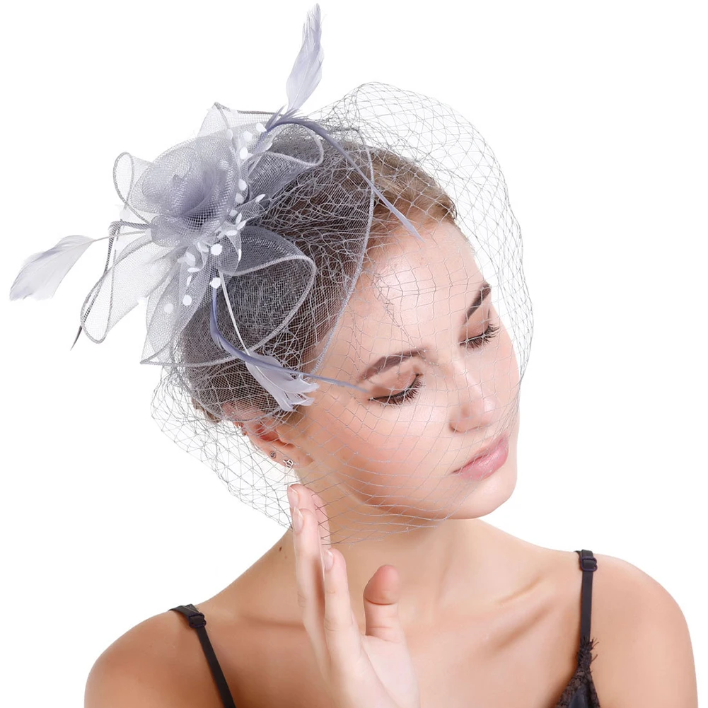 Dinner Travel Breathable Mesh Feather Shopping Dating Fashion Cosplay Net Hat Event Daily Soft Comfortable Wedding Party
Dinner Travel Breathable Mesh Feather Shopping Dating Fashion Cosplay Net Hat Event Daily Soft Comfortable Wedding Party