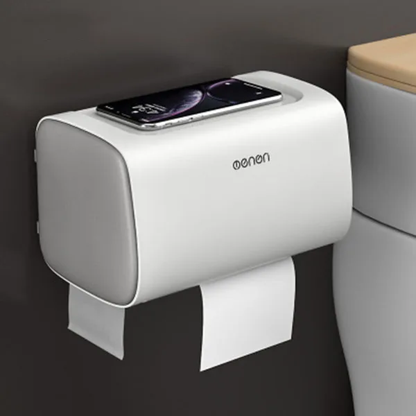 Plastic Waterproof Toilet Paper Holder Wall Mounted Bathroom Adjustable Double Layer Storage Box Portable Tissue Box
Plastic Waterproof Toilet Paper Holder Wall Mounted Bathroom Adjustable Double Layer Storage Box Portable Tissue Box