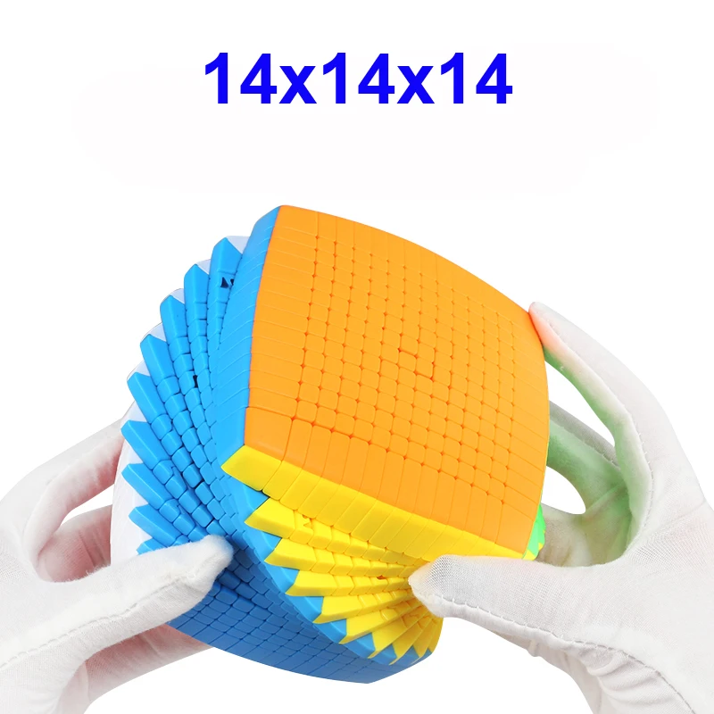 Newest Top SHENGSHOU 14 Layers 100mm Stickerless 14x14x14 Magic Cube Speed Puzzle 14x14 Cube Educational Toys Gift cubo magico
Newest Top SHENGSHOU 14 Layers 100mm Stickerless 14x14x14 Magic Cube Speed Puzzle 14x14 Cube Educational Toys Gift cubo magico