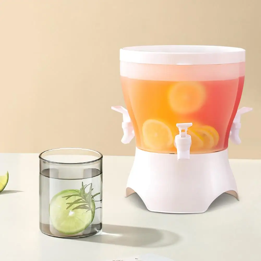 Large Capacity Juice Jug With Faucet Lemon Orange Juice Container Beverage Kettle For Refrigerator Durable Cold Water Bottle
Large Capacity Juice Jug With Faucet Lemon Orange Juice Container Beverage Kettle For Refrigerator Durable Cold Water Bottle