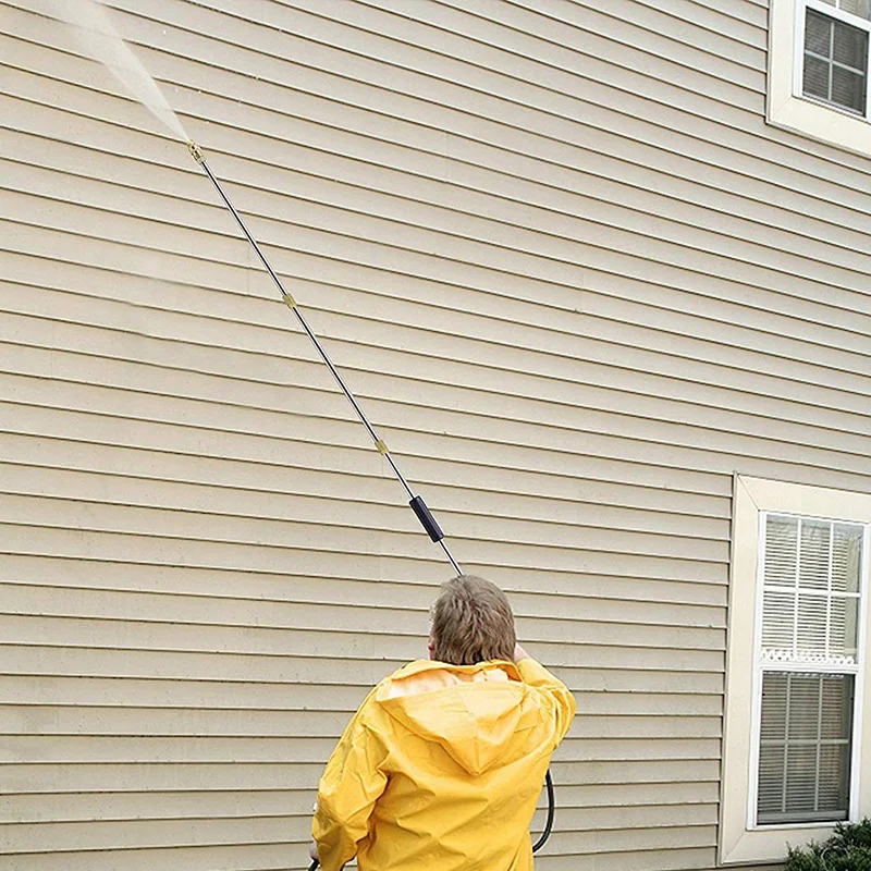 90 Inch Universal Wand Set Car Washing Pressure Washer Wand Extension, Replacement Lance Power Washer Lance 1/4 Inch Thread Quic
90 Inch Universal Wand Set Car Washing Pressure Washer Wand Extension, Replacement Lance Power Washer Lance 1/4 Inch Thread Quic
