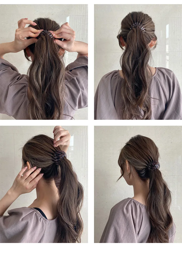 Magic hairpin telescopic shark Clip DIY simple hairpin lazy knitting tool horsetail hairpin women's headband hair accessories
Magic hairpin telescopic shark Clip DIY simple hairpin lazy knitting tool horsetail hairpin women's headband hair accessories