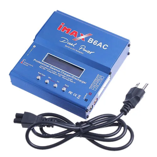 B6AC 50 Вт зарядное устройство для li-ion/LiPo / LiFe 1-6 ячеек и Ni-Cd NiMH 1 -15 | Игрушки хобби