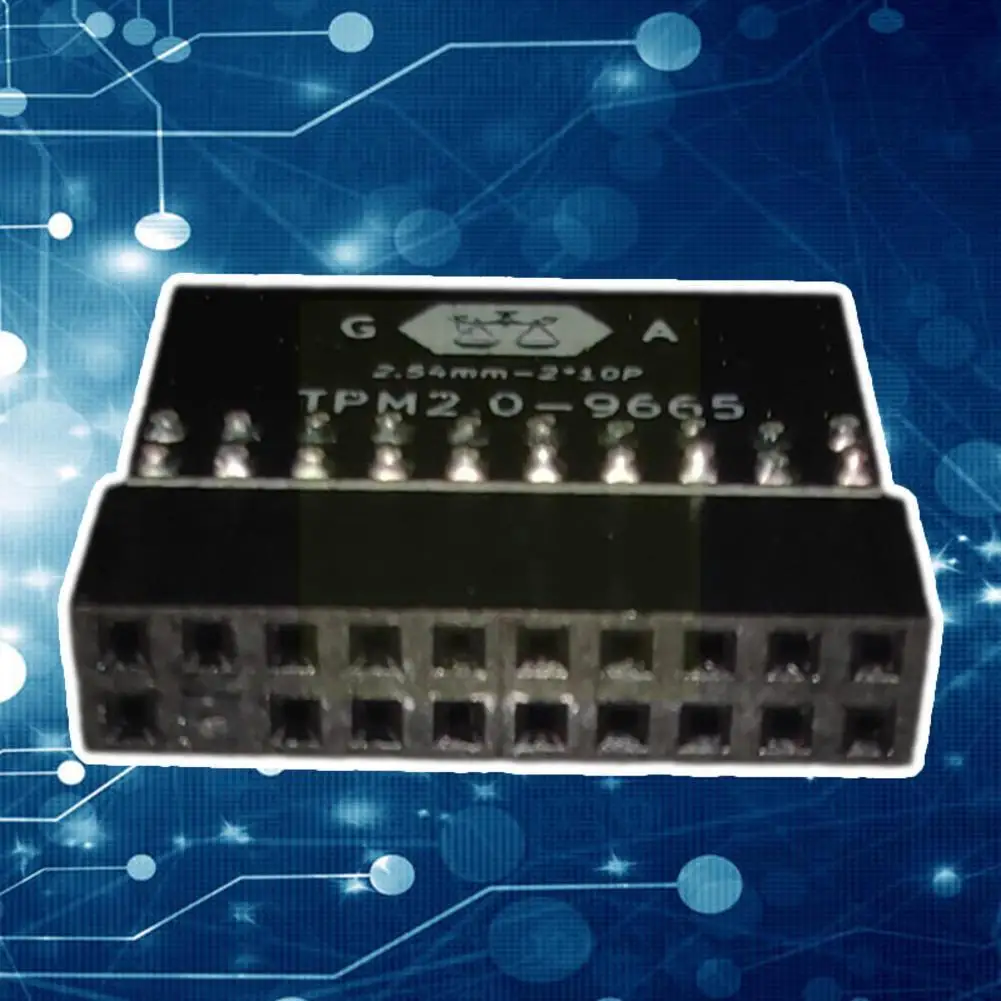Tpm 2.0 20pin Lpc Security Module Motherboard Module Peripherals Office Computer Electronic And And T7v8 
Tpm 2.0 20pin Lpc Security Module Motherboard Module Peripherals Office Computer Electronic And And T7v8