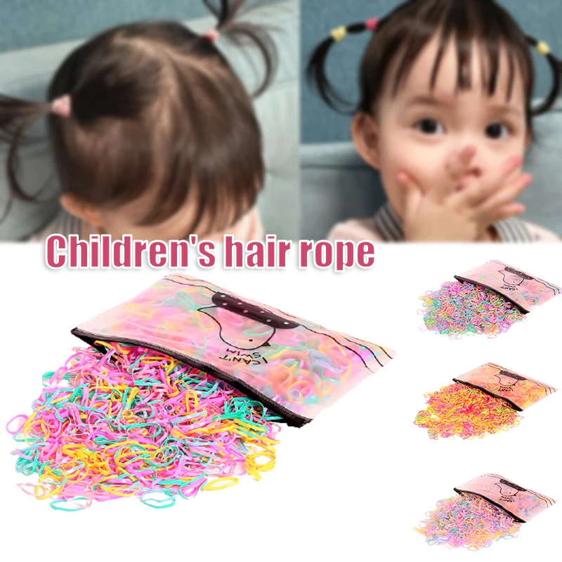 1000/3000pcs Elastic Hair Tie Plain No Crease Cute Vibrant Hair Ties Ponytail Holder for Girls Hair Ties Hair Accessories 
1000/3000pcs Elastic Hair Tie Plain No Crease Cute Vibrant Hair Ties Ponytail Holder for Girls Hair Ties Hair Accessories