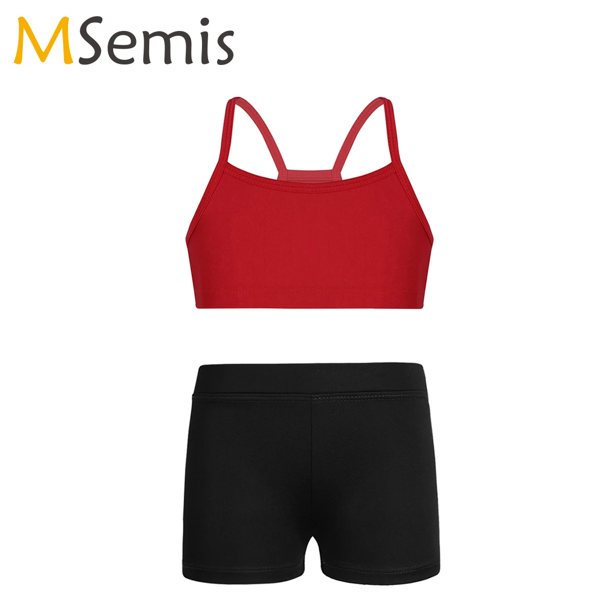 Kids Girls Ballet Dance Clothes Sport Dance Gymnastics Costume Set Stretchy Solid Crop Top With Shorts Bottoms Stage Dancewear
Kids Girls Ballet Dance Clothes Sport Dance Gymnastics Costume Set Stretchy Solid Crop Top With Shorts Bottoms Stage Dancewear