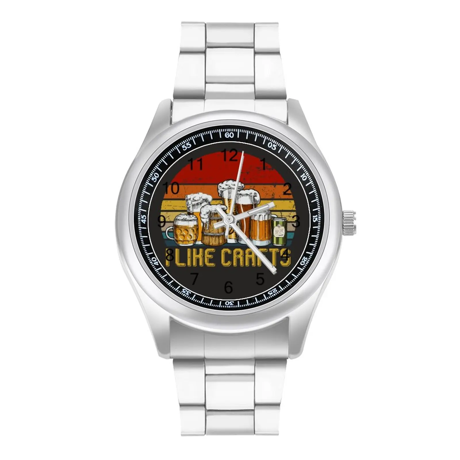 Ремесленные кварцевые часы с пивом, прочные наручные часы для тренажерного зала, модные наручные часы из нержавеющей стали для мальчиков
Ремесленные кварцевые часы с пивом, прочные наручные часы для тренажерного зала, модные наручные часы из нержавеющей стали для мальчиков