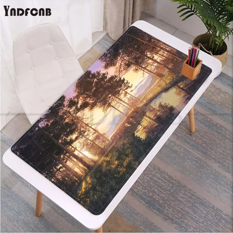 YNDFCNB Forest Lake Scenery New Unique Desktop Pad Game Mousepad Size for Deak Mat for overwatch/cs go/world of warcraft
YNDFCNB Forest Lake Scenery New Unique Desktop Pad Game Mousepad Size for Deak Mat for overwatch/cs go/world of warcraft