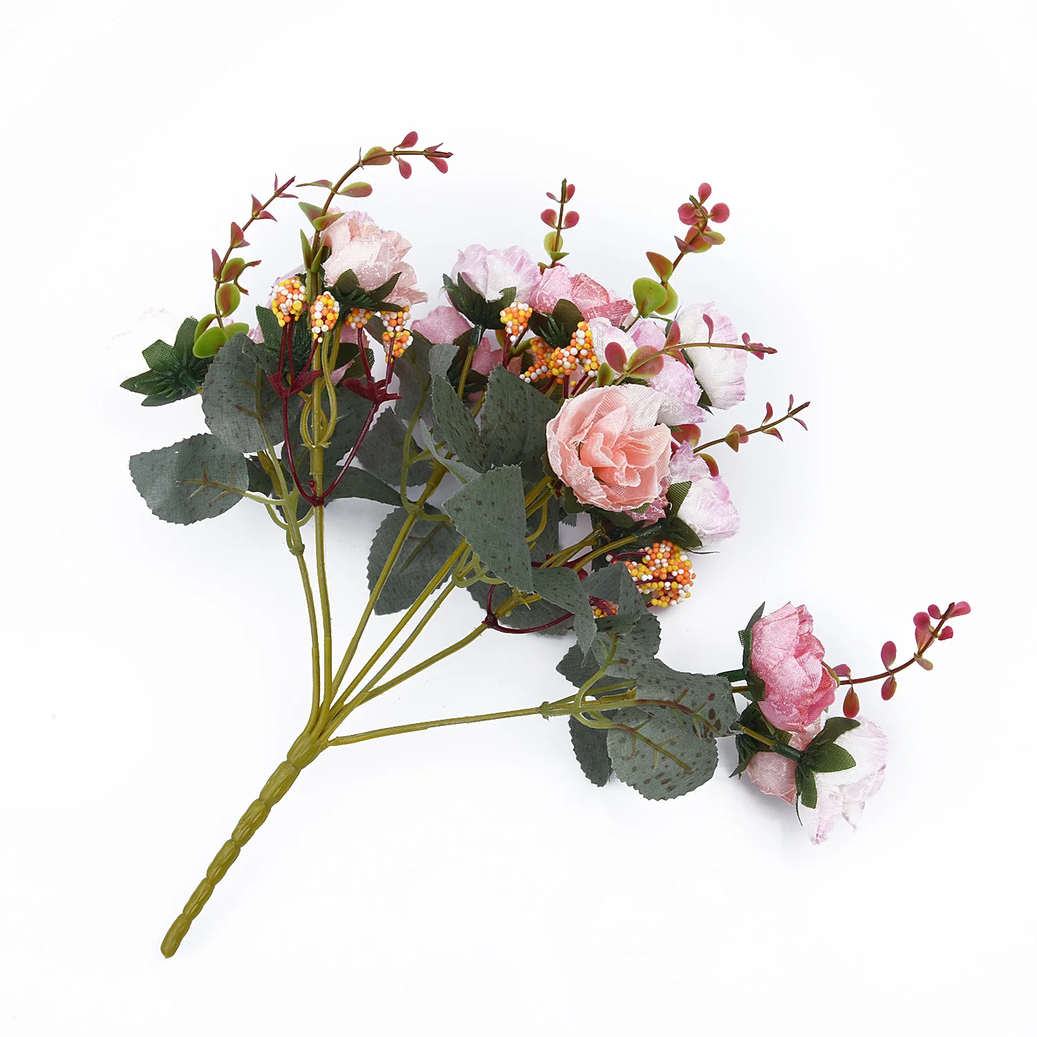 21 Head 1 Bouquet Artificial Rose Flower Leaf Concise Home Wedding Decoration Real Touch Fake Flowers For Home Garden
21 Head 1 Bouquet Artificial Rose Flower Leaf Concise Home Wedding Decoration Real Touch Fake Flowers For Home Garden