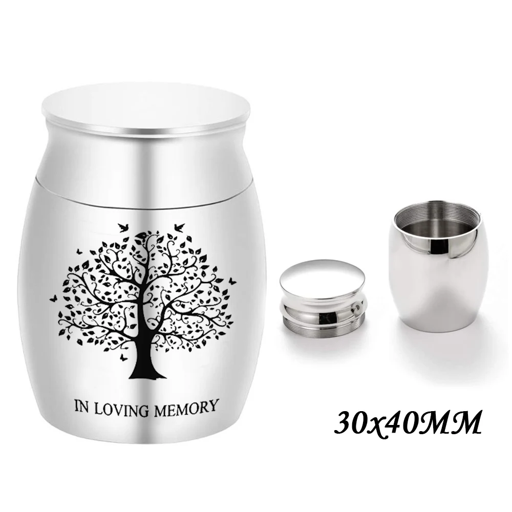 30x40mm Small Urns for Human Ashes Aluminum Alloy Small Cremation Urns for Dad Mom Mini Keepsake Urns for Ashes-In loving memory
30x40mm Small Urns for Human Ashes Aluminum Alloy Small Cremation Urns for Dad Mom Mini Keepsake Urns for Ashes-In loving memory