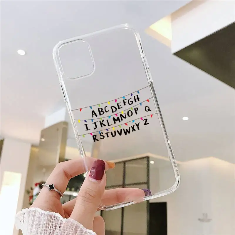 Stranger things Phone Case Transparent soft For iphone 5 5s 5c se 6 6s 7 8 11 12 plus mini x xs xr pro max
Stranger things Phone Case Transparent soft For iphone 5 5s 5c se 6 6s 7 8 11 12 plus mini x xs xr pro max