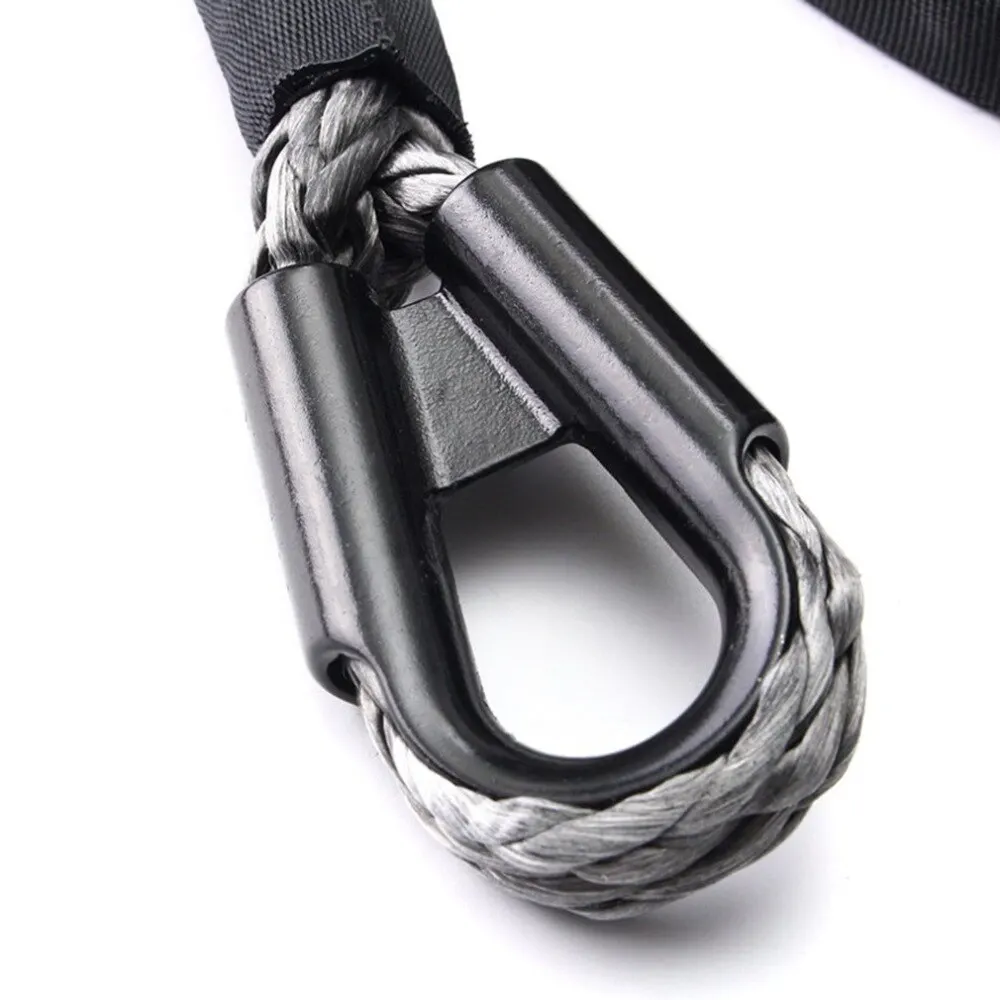 New 9.5mm*28m Synthetic Winch Line Cable Rope 20500LBs Hook + Hawse Fairlead For All-Terrain Vehicle Sports Utility Vehicle
New 9.5mm*28m Synthetic Winch Line Cable Rope 20500LBs Hook + Hawse Fairlead For All-Terrain Vehicle Sports Utility Vehicle