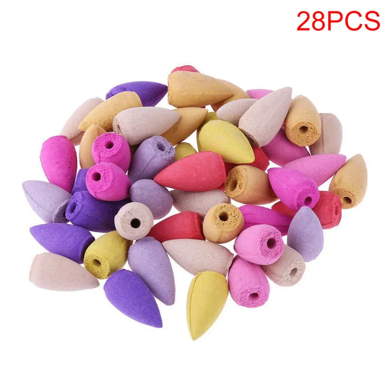 20 Cones/Pack Backflow incense Cones Environment Aromatizer Home scent Colored Smoke Sage Smudge Tower Incense | Дом и сад