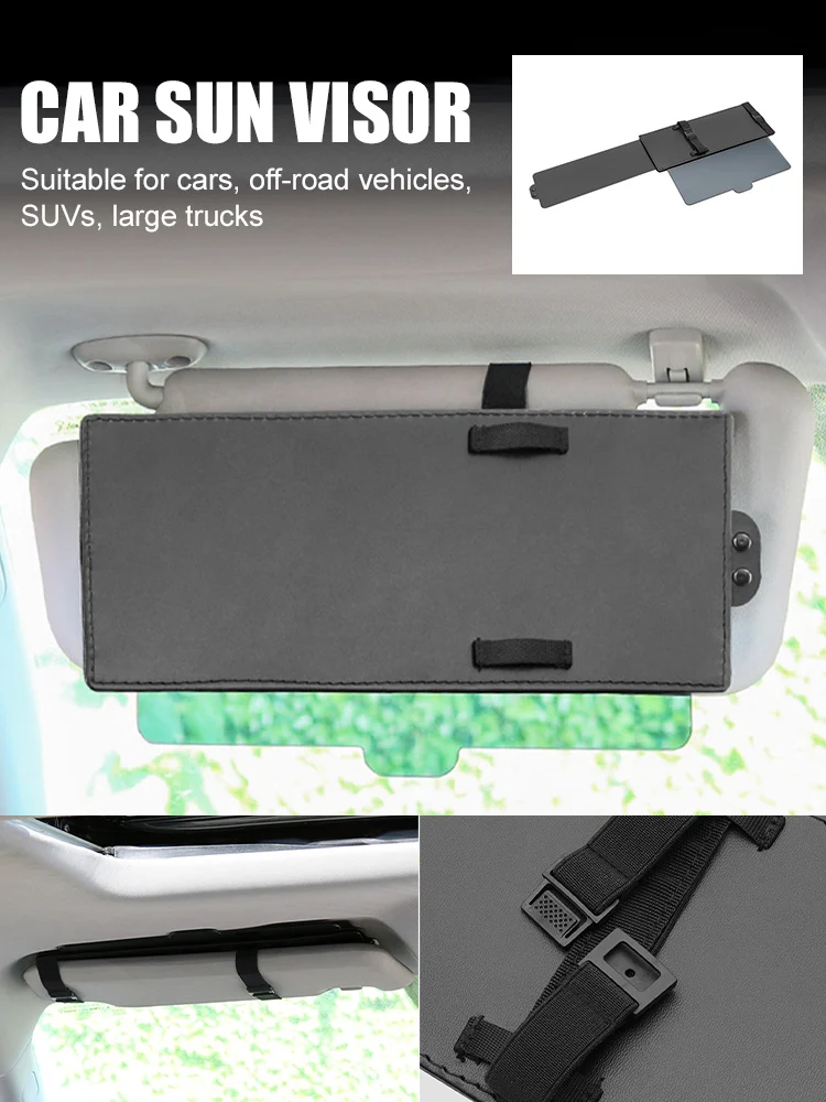 Car Sun Visor Front Windscreen Sun Shade Sun Shield With Mirror Auto Sunvisor Anti-Glare Car Visor Extender Polarized Lens
Car Sun Visor Front Windscreen Sun Shade Sun Shield With Mirror Auto Sunvisor Anti-Glare Car Visor Extender Polarized Lens
