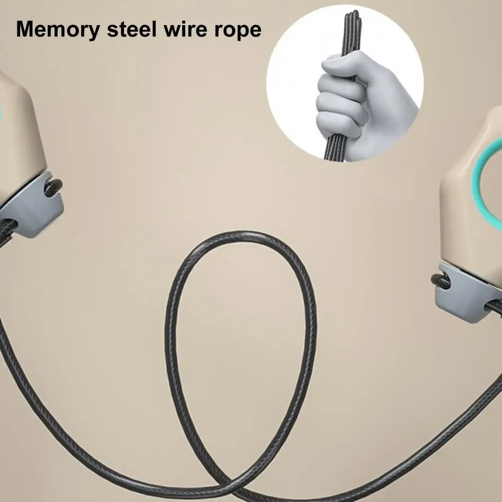 Durable 1 Set Practical Jump Rope With Ring Shape Handle Easy to Carry Skipping Rope Lightweight for Fitness
Durable 1 Set Practical Jump Rope With Ring Shape Handle Easy to Carry Skipping Rope Lightweight for Fitness