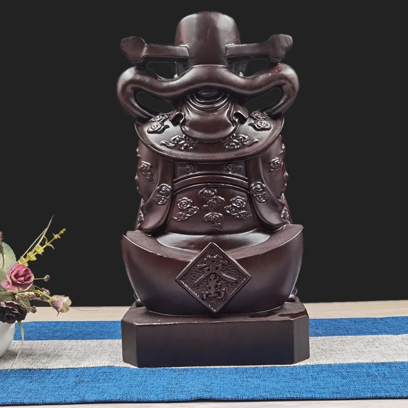 Ebony wood carving of the god wealth furnishing furnishings for opening Buddha mahogany handicrafts
Ebony wood carving of the god wealth furnishing furnishings for opening Buddha mahogany handicrafts
