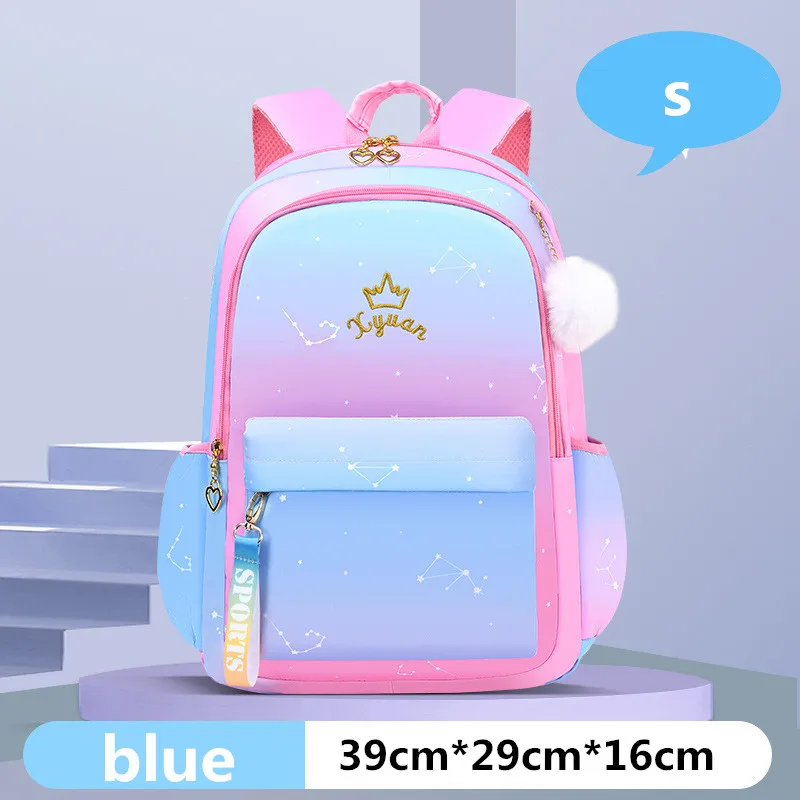 Children School Bags for Girls Kids Satchel Primary Orthopedic school backpacks princess Backpack schoolbag sac Mochila Infantil | Багаж и