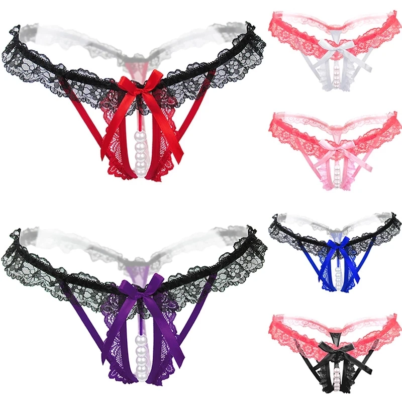 Sexy Panties Women's Underpants 2020 Newest G-String Pearl T Back Bow Lace Open Crotch Underwear BabyDoll Charming Perle String
Sexy Panties Women's Underpants 2020 Newest G-String Pearl T Back Bow Lace Open Crotch Underwear BabyDoll Charming Perle String