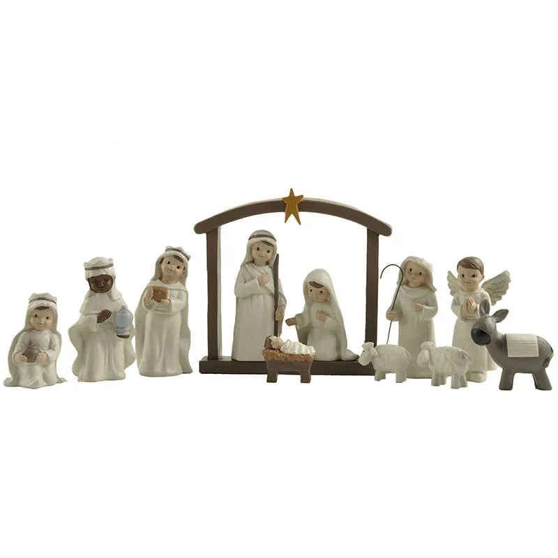 ENNAS 12 Pcs Nativity Set Small Figurines Nativity Scene Christmas Manger Nativity Sets For Kids Religious Gifts
ENNAS 12 Pcs Nativity Set Small Figurines Nativity Scene Christmas Manger Nativity Sets For Kids Religious Gifts