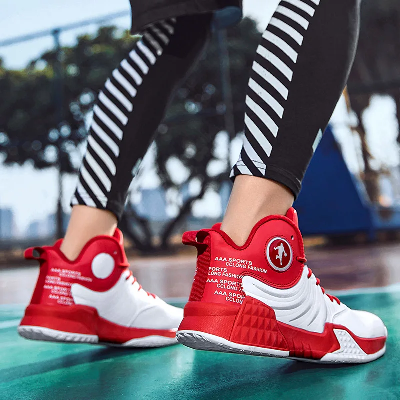 Brand Design Basketball Shoes Unisex Sport Basketball Sneakers Men Breathable High Top Combat Boots Outdoor Mens Trainers Women
Brand Design Basketball Shoes Unisex Sport Basketball Sneakers Men Breathable High Top Combat Boots Outdoor Mens Trainers Women