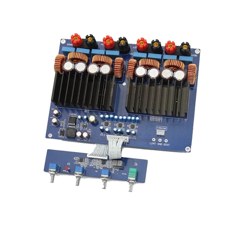 2.1 High Power Digital Power Amplifiers Board 3 Channels Hifi Class D o 2X300W +600W 
2.1 High Power Digital Power Amplifiers Board 3 Channels Hifi Class D o 2X300W +600W