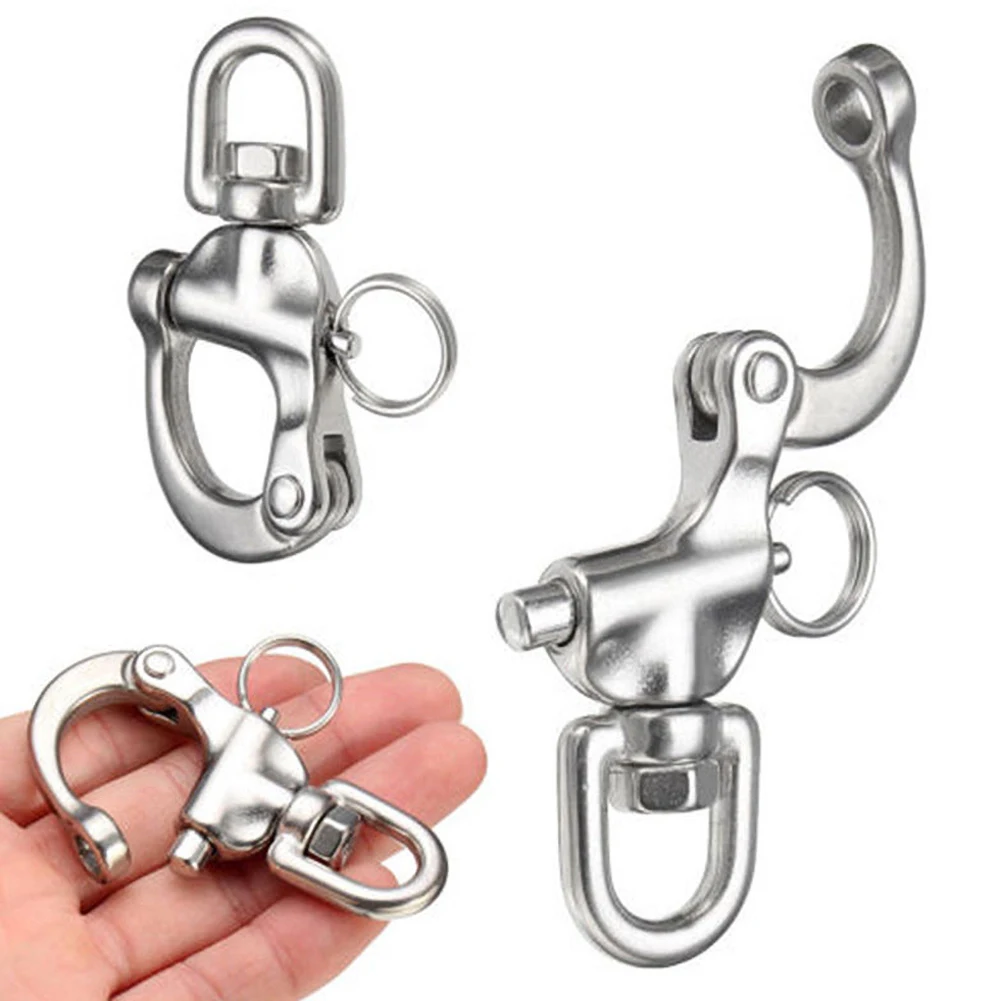1Pcs Fender Hook Stainless Steel Closed Open Type Polish Marine Sailboat Hardware Fender Hook Ship Accessories Spring Buckle
1Pcs Fender Hook Stainless Steel Closed Open Type Polish Marine Sailboat Hardware Fender Hook Ship Accessories Spring Buckle