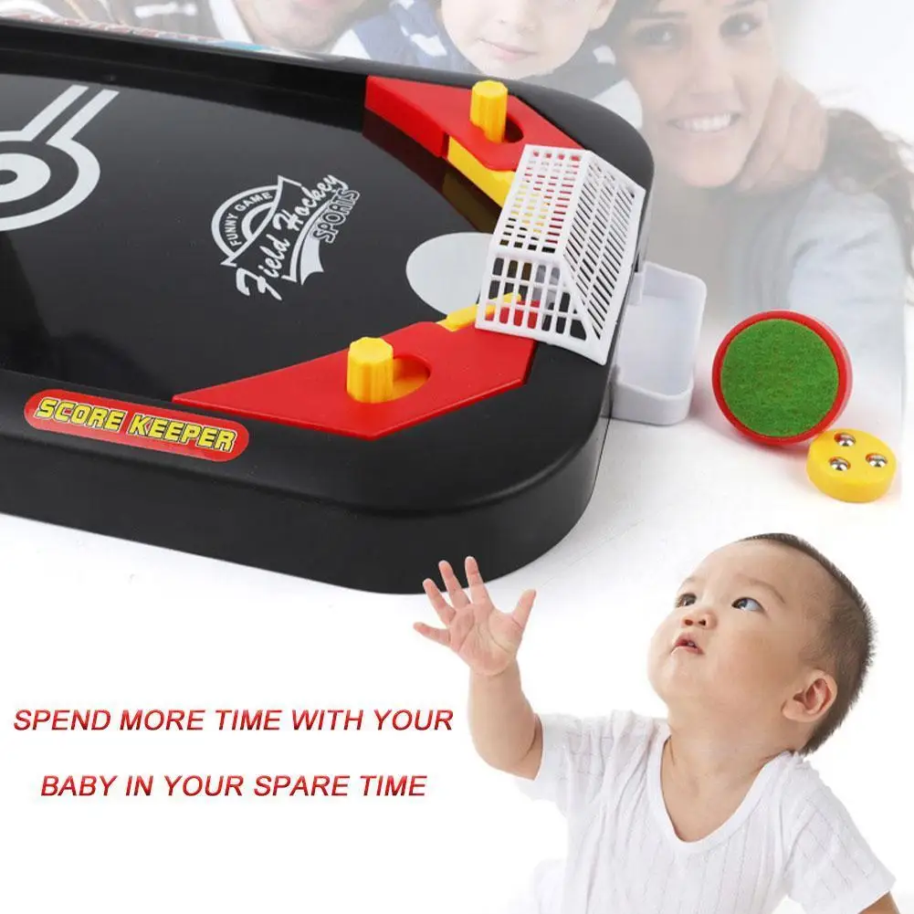 New Mini Air Hockey Toy Puzzle Mini Board Game Soccer Multiplayer 2 Interactive 1 Tabletop Parent-child in Hockey U6M9
New Mini Air Hockey Toy Puzzle Mini Board Game Soccer Multiplayer 2 Interactive 1 Tabletop Parent-child in Hockey U6M9