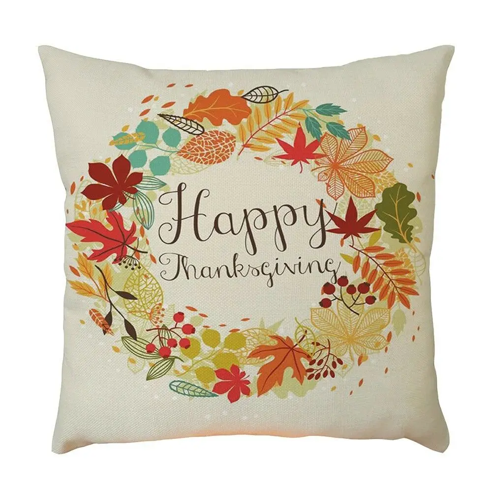 Thanksgiving Day Pillow Covers Pumpkin Truck Harvest Rustic Art Decor Cushion Cover Sofa Home Fall Autumn Farm 45*45 cm Printed
Thanksgiving Day Pillow Covers Pumpkin Truck Harvest Rustic Art Decor Cushion Cover Sofa Home Fall Autumn Farm 45*45 cm Printed