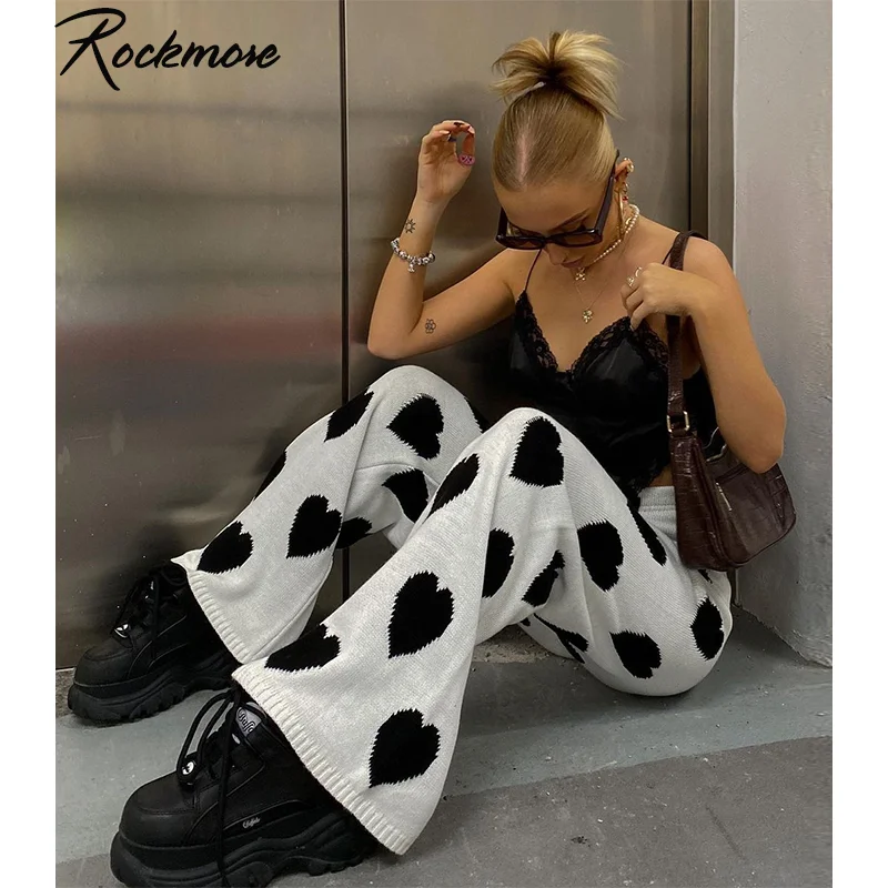 Rockmore Loose Knitted Wide Leg Pants Women Plus Size Soft Casual Stretchy High Waist Pants Streetwear Baggy Joggers Long Trouse
Rockmore Loose Knitted Wide Leg Pants Women Plus Size Soft Casual Stretchy High Waist Pants Streetwear Baggy Joggers Long Trouse