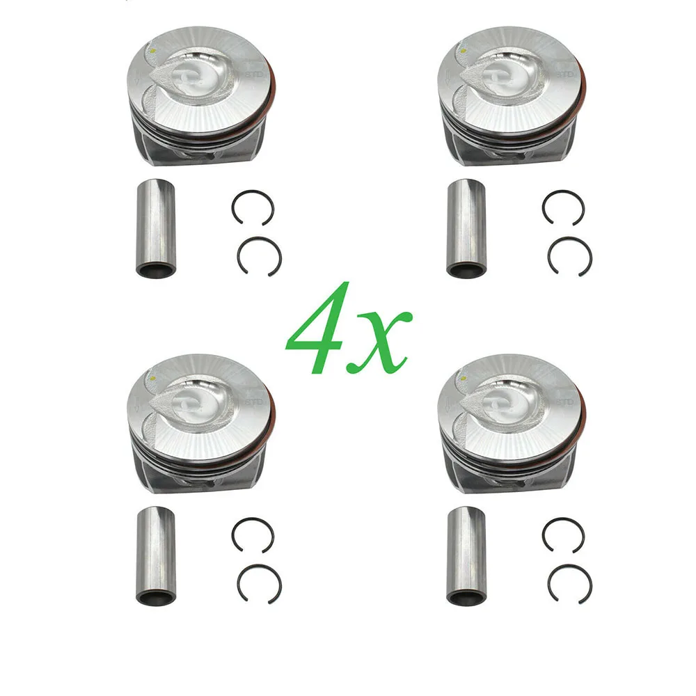 

Поршни с кольцами + 0,50 мм для 06-16 MINI R55 - R61 N14 TURBO Cooper Countryman Paceman, поршень и кольцо 11257566019, 4 шт./компл.