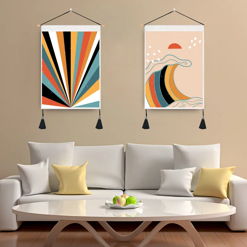 Cross border hanging painting sun ink painting tapestry wave golden light digital printing home decoration wallpaper beach towel
Cross border hanging painting sun ink painting tapestry wave golden light digital printing home decoration wallpaper beach towel