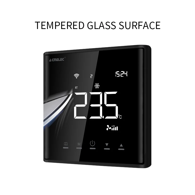 Air Conditioner Room Adjustable Digital Thermostat For Fcu Hvac Systems Touch Screen LCD Temperature Regulator
Air Conditioner Room Adjustable Digital Thermostat For Fcu Hvac Systems Touch Screen LCD Temperature Regulator