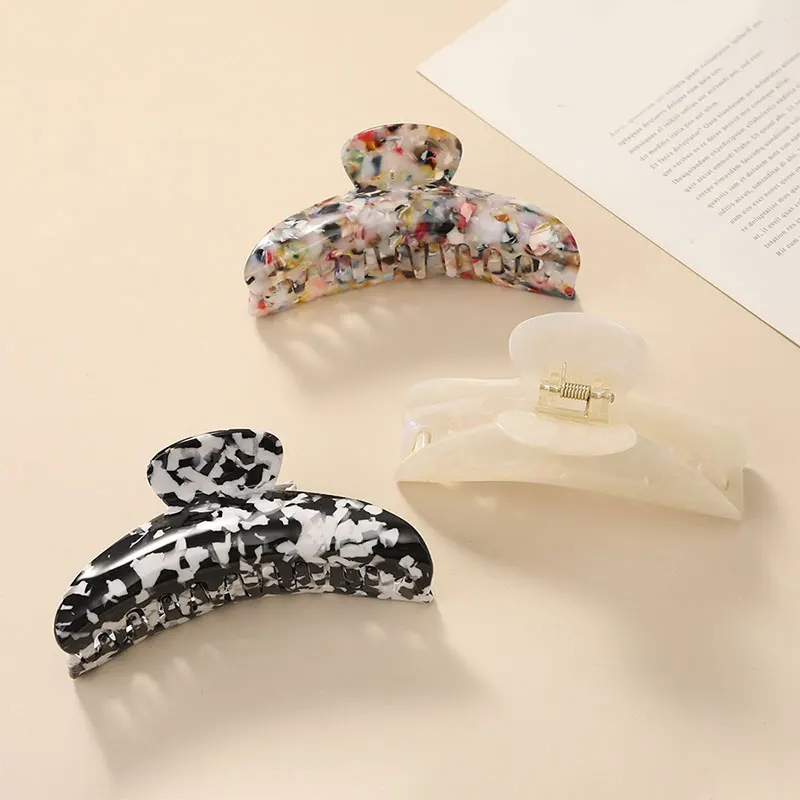 Oversized Acetate Tortoise Shell Hair Clips For Women Hair Claw Clip Bath Clip Ponytail Clip Hair Crab Girls Hair Accessories
Oversized Acetate Tortoise Shell Hair Clips For Women Hair Claw Clip Bath Clip Ponytail Clip Hair Crab Girls Hair Accessories